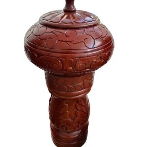 SET DE PILON Y BATEA DE MADERA PARA SHANGO
