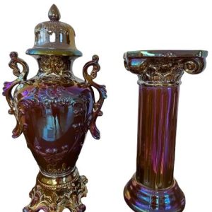 ANFORA + PEDESTAL TORNASOL TALLA XL PARA OYA