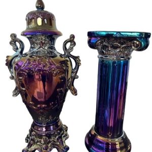 ANFORA + PEDESTAL TORNASOL TALLA XL PARA YEMAYA